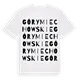 Góry Miechowskie ordlek t-shirt