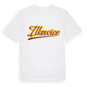 Ilkowice baseball t-shirt – ekologisk bomull t-shirt från Pinshirt