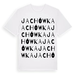 Jachówka ordlek t-shirt – ekologisk bomull t-shirt från Pinshirt