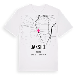 Jaksice karta t-shirt – ekologisk bomull t-shirt från Pinshirt