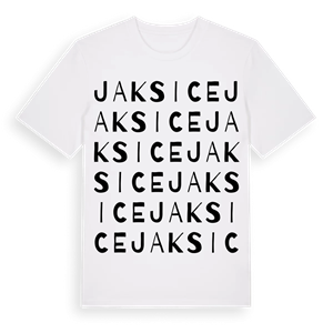 Jaksice ordlek t-shirt – ekologisk bomull t-shirt från Pinshirt