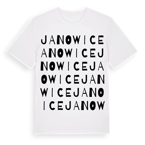 Janowice ordlek t-shirt – ekologisk bomull t-shirt från Pinshirt