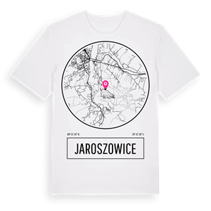 Jaroszowice t-shirt – ekologisk bomull t-shirt från Pinshirt