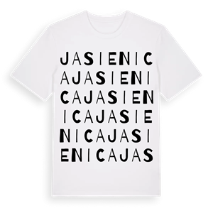 Jasienica ordlek t-shirt – ekologisk bomull t-shirt från Pinshirt