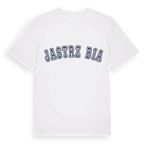 Jastrzębia college t-shirt – ekologisk bomull t-shirt från Pinshirt