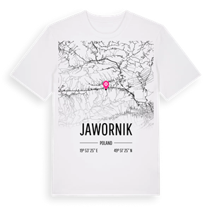 Jawornik karta t-shirt – ekologisk bomull t-shirt från Pinshirt