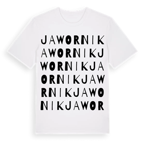 Jawornik ordlek t-shirt – ekologisk bomull t-shirt från Pinshirt