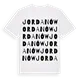 Jordanów ordlek t-shirt