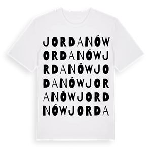 Jordanów ordlek t-shirt – ekologisk bomull t-shirt från Pinshirt