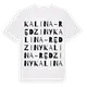 Kalina-Rędziny ordlek t-shirt