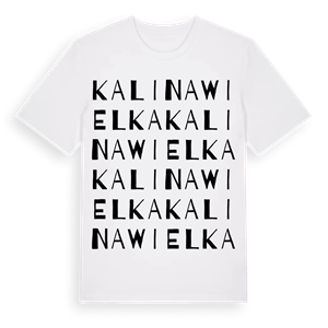 Kalina Wielka ordlek t-shirt – ekologisk bomull t-shirt från Pinshirt