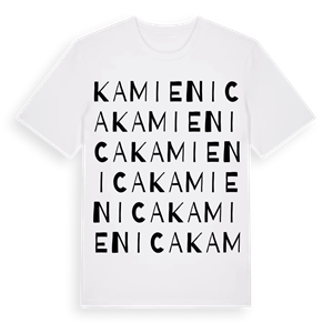 Kamienica ordlek t-shirt – ekologisk bomull t-shirt från Pinshirt