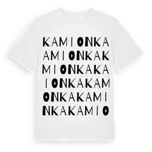 Kamionka ordlek t-shirt – ekologisk bomull t-shirt från Pinshirt
