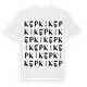 Kępki ordlek t-shirt