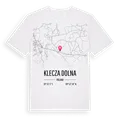 Klecza Dolna karta t-shirt