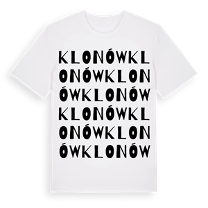 Klonów ordlek t-shirt – ekologisk bomull t-shirt från Pinshirt