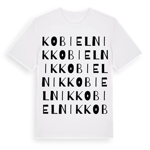 Kobielnik ordlek t-shirt – ekologisk bomull t-shirt från Pinshirt