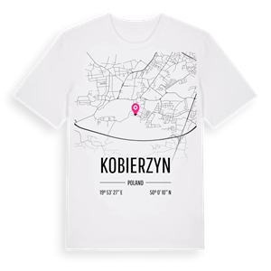 Kobierzyn karta t-shirt – ekologisk bomull t-shirt från Pinshirt