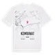Kombinat karta t-shirt
