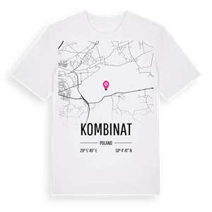 Kombinat karta t-shirt – ekologisk bomull t-shirt från Pinshirt