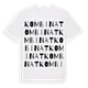 Kombinat ordlek t-shirt