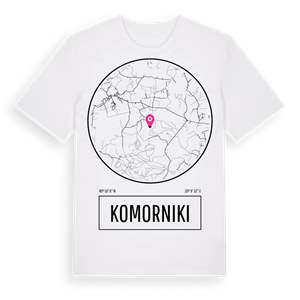 Komorniki t-shirt – ekologisk bomull t-shirt från Pinshirt