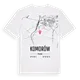 Komorów karta t-shirt