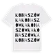 Konaszówka ordlek t-shirt
