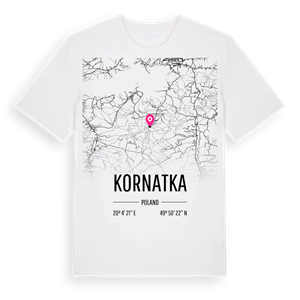Kornatka karta t-shirt – ekologisk bomull t-shirt från Pinshirt