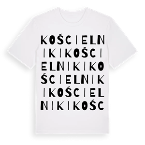 Kościelniki ordlek t-shirt – ekologisk bomull t-shirt från Pinshirt