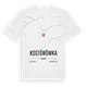 Kostórówka karta t-shirt
