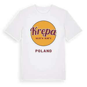 Krępa cirkel t-shirt – ekologisk bomull t-shirt från Pinshirt