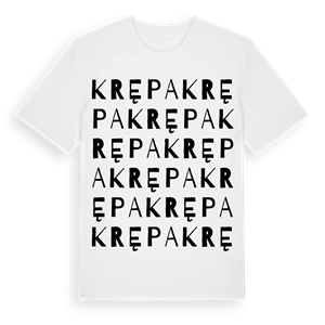 Krępa ordlek t-shirt – ekologisk bomull t-shirt från Pinshirt