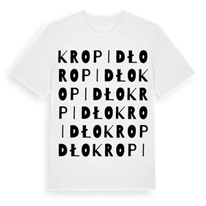 Kropidło ordlek t-shirt – ekologisk bomull t-shirt från Pinshirt
