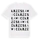 Krzesławice ordlek t-shirt