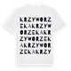 Krzyworzeka ordlek t-shirt
