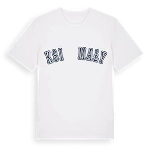 Książ Mały college t-shirt – ekologisk bomull t-shirt från Pinshirt