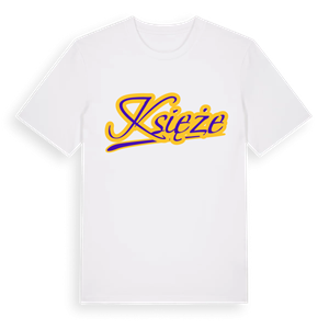 Księże baseball t-shirt – ekologisk bomull t-shirt från Pinshirt