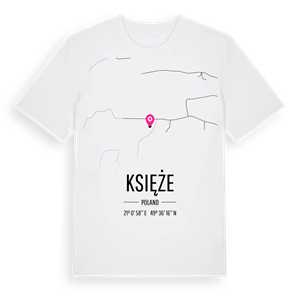 Księże karta t-shirt – ekologisk bomull t-shirt från Pinshirt