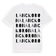 Lanckorona ordlek t-shirt