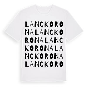 Lanckorona ordlek t-shirt – ekologisk bomull t-shirt från Pinshirt
