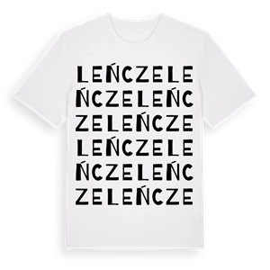 Leńcze ordlek t-shirt – ekologisk bomull t-shirt från Pinshirt