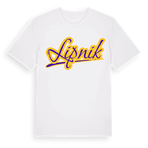 Lipnik baseball t-shirt – ekologisk bomull t-shirt från Pinshirt