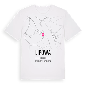 Lipowa karta t-shirt – ekologisk bomull t-shirt från Pinshirt