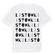 Listówki ordlek t-shirt