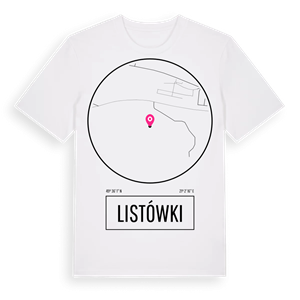 Listówki t-shirt – ekologisk bomull t-shirt från Pinshirt