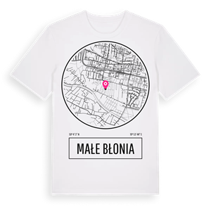 Małe Błonia t-shirt – ekologisk bomull t-shirt från Pinshirt