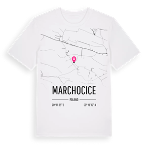 Marchocice karta t-shirt – ekologisk bomull t-shirt från Pinshirt