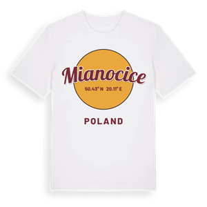 Mianocice cirkel t-shirt – ekologisk bomull t-shirt från Pinshirt