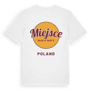Miejsce cirkel t-shirt – ekologisk bomull t-shirt från Pinshirt